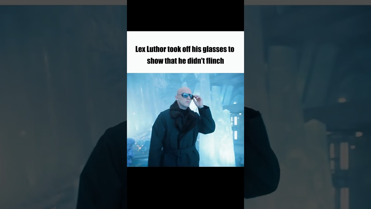 Lex Luthor's Aura-Farming in Superman Legacy 🎬