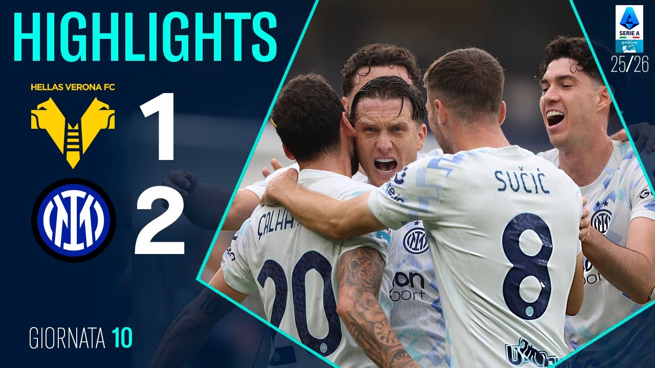 Hellas Verona vs Inter | Highlights & Match Analysis | Serie A 2025 ⚽
