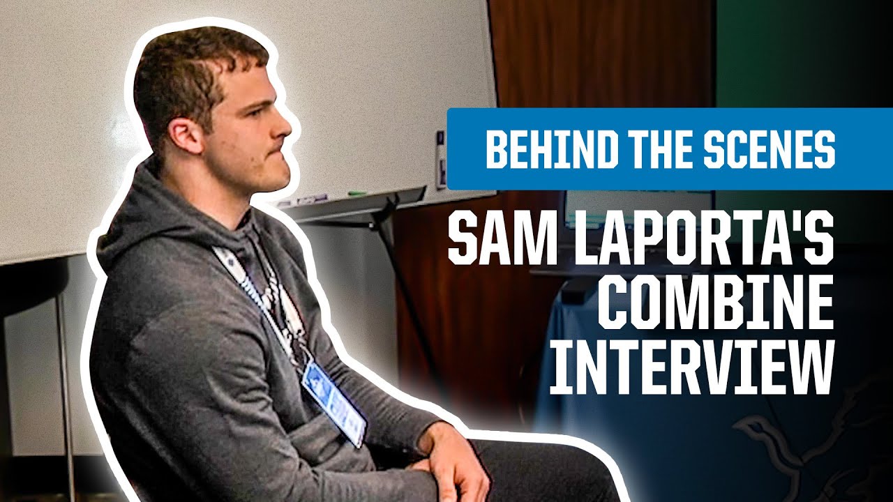 Inside Look: Sam Laporta’s NFL Combine Interview with the Detroit Lions 🏈