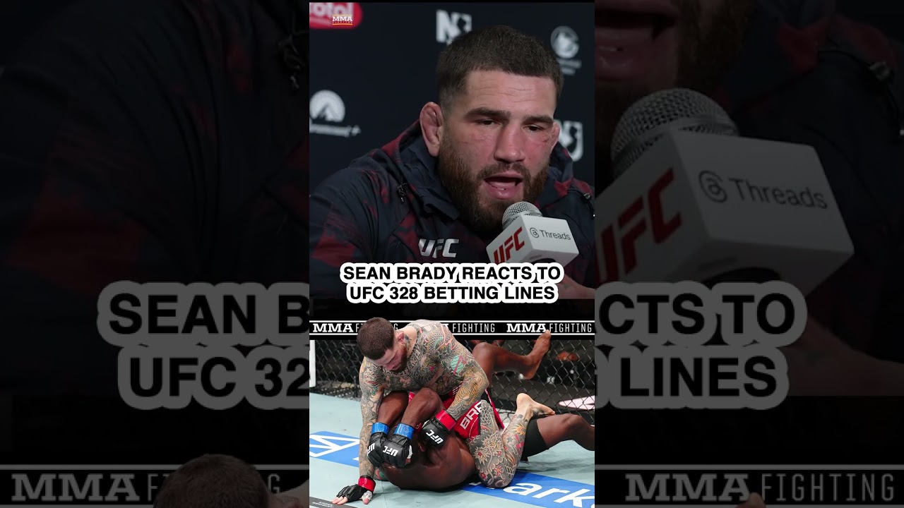 Sean Brady Reacts to Strange Betting Line Shift π₯