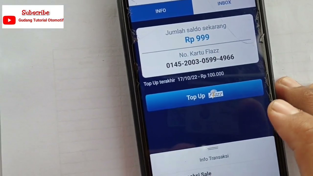 Isi Ulang E Toll & Flazz via BCA Mobile 2022