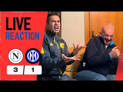 😒 SERATACCIA‼️ NAPOLI-INTER 3-1 la live reaction