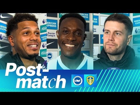 POST-MATCH | Hurzeler, Georginio And Welbeck | Brighton v Leeds