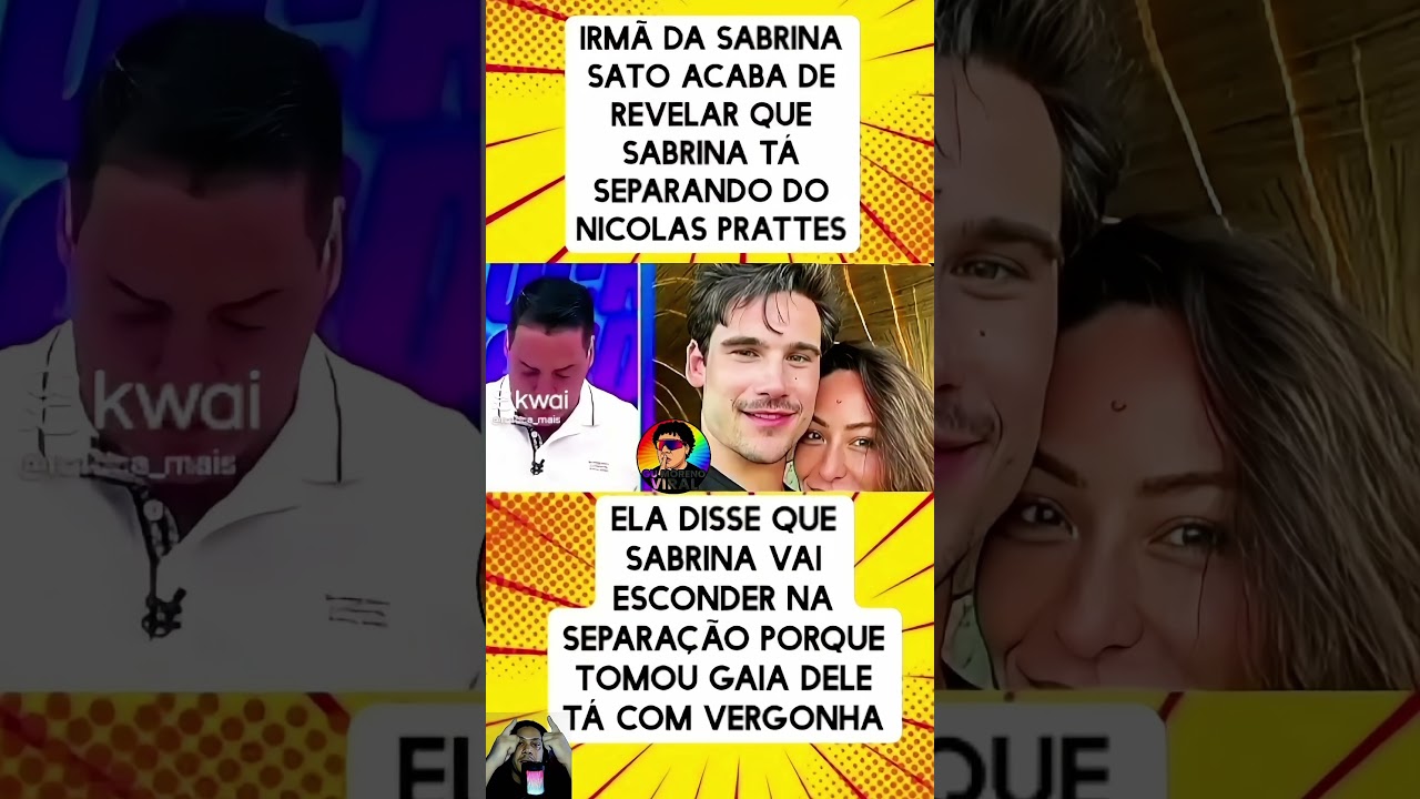 Irmã de Sabrina Sato revela motivo do fim com Nicolas Prattes