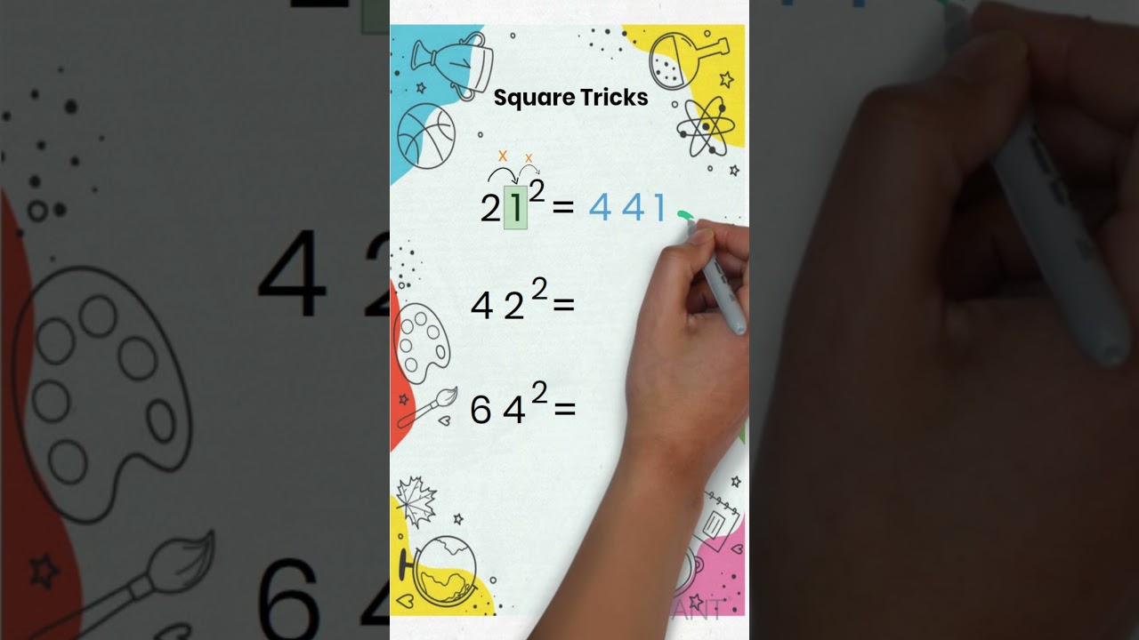 Master Two-Digit Squares with Easy Vedic Math Tricks! ⚡