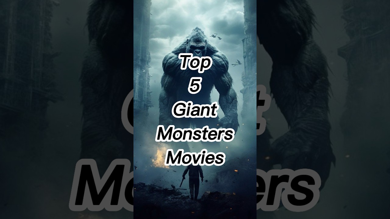 Top 5 Giant Monster Movies 🐲