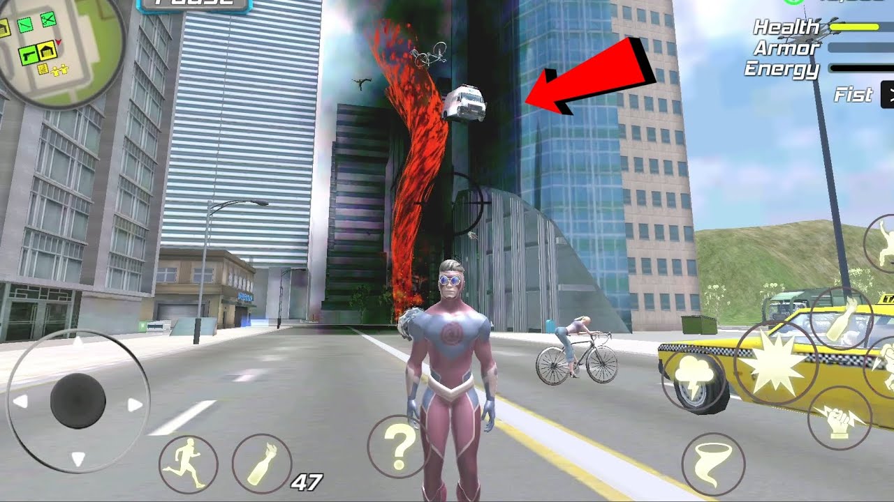 Hurricane Superhero : Wind Tornado Vegas Mafia (Monster Truck in Tornado) - Android Gameplay HD