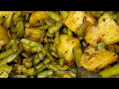 ग्वारफली की स्वादिष्ट सब्जी 🍛