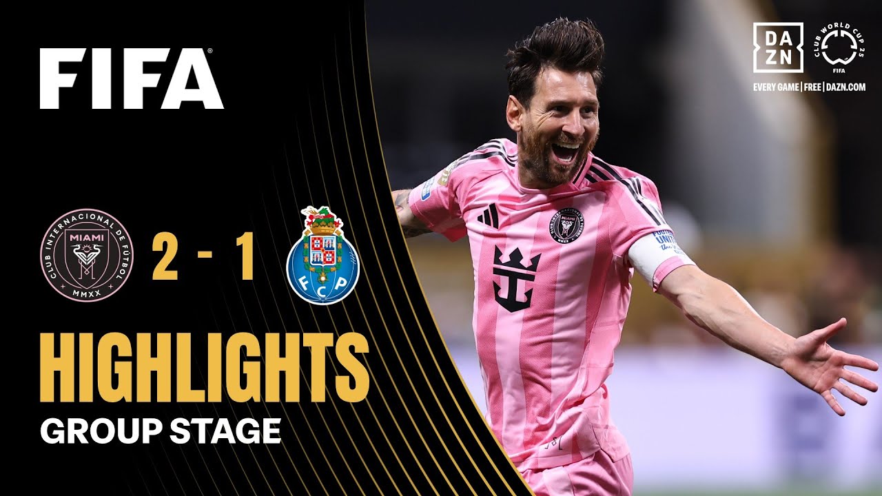 Inter Miami CF vs FC Porto | Exciting FIFA Club World Cup 2025 Highlights ⚽