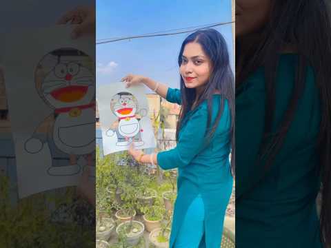 DIY Doremon Lovers #shorts #shortsfeed #ashortaday #doremon #diy #drawing #art #trending #viral