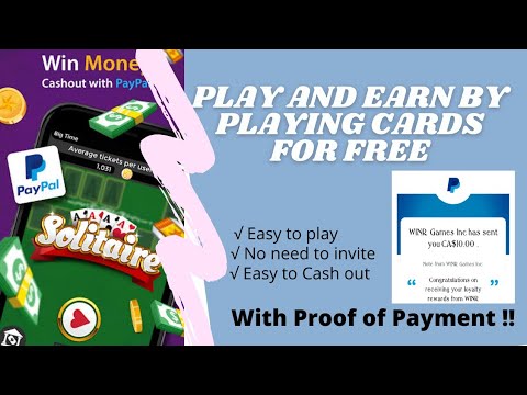 KUMITA NG UNLI $10 SA PAGLARO NG CARDS | LEGIT APP 2021 | W/ PROOF OF PAYMENT | SOLITAIRE WINR GAMES
