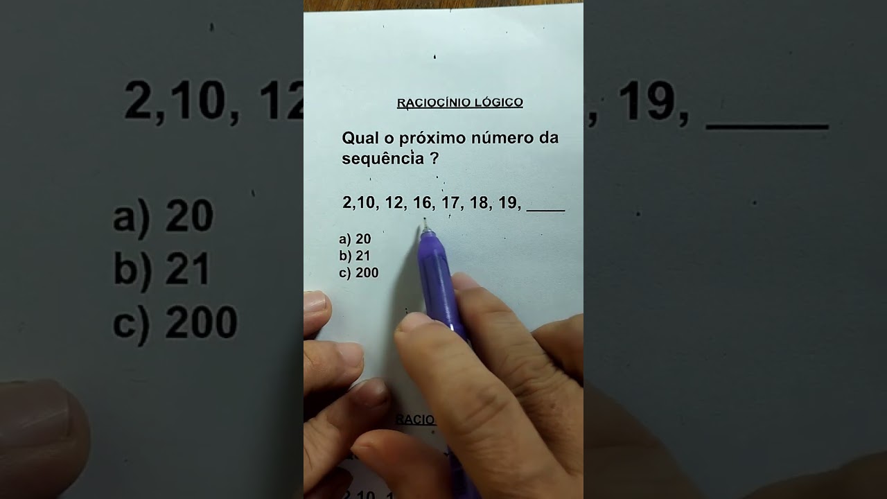 Raciocínio Lógico: Dicas e Exercícios