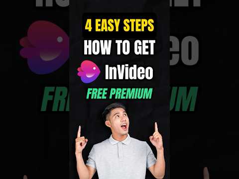 How To Get InVideo Premium For Free (2024) #shorts