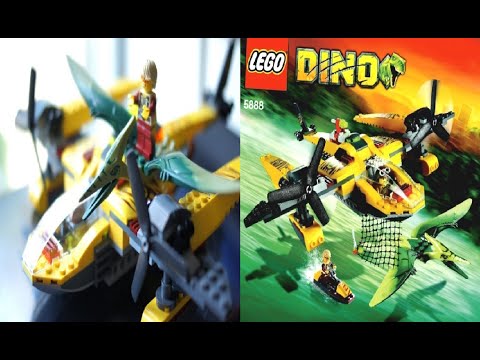 레고 프테라노돈 생포작전 5888 LEGO Ocean Interceptor Instructions 5888, Dino 2010