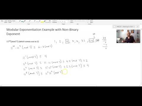 Modular Exponentiation with Non-Binary Exponents