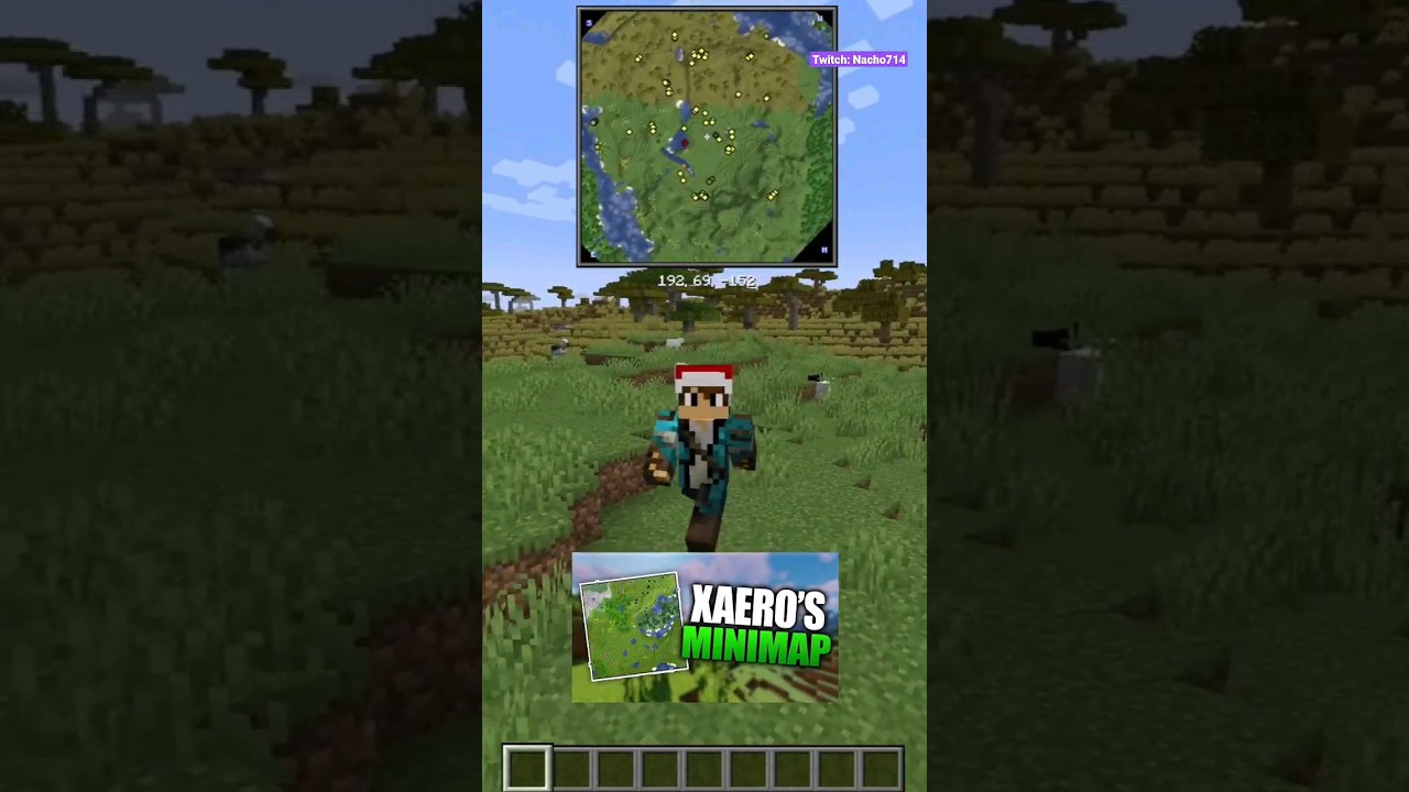 Mini Map Mod for Your Minecraft World 🎮