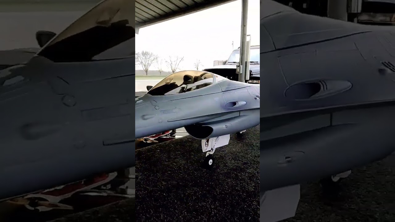 F-16 Eflite 80mm EDF RC Jet – High-Speed Remote Control Aircraft ✈️