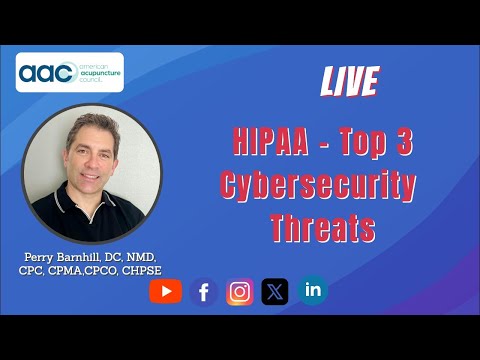 HIPAA - Top 3 Cybersecurity Threats