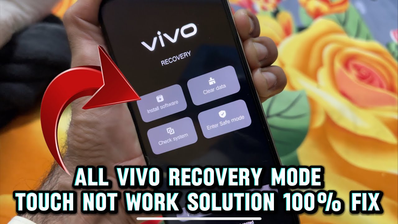 VIVO Recovery Mode Touch Not Working Fix 🔧