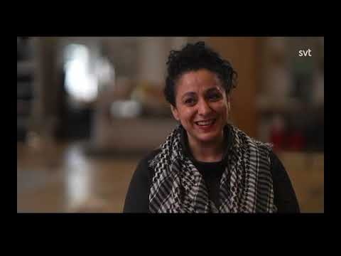 Programmet Sverige Med Farah Abadi. Inslag Konstgruppen ful "Rörelsefrihet"