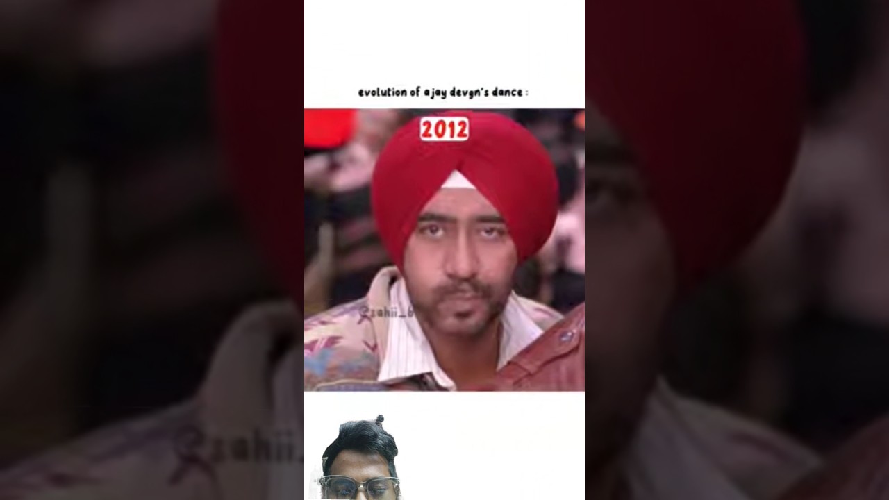Ajay Devgan's Hilarious Dance Evolution π | Must-See Bollywood Moments #shorts