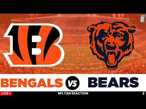 Cincinnati Bengals vs Chicago Bears LIVE Stream Scoreboard, Play-By-Play Highlights Reaction
