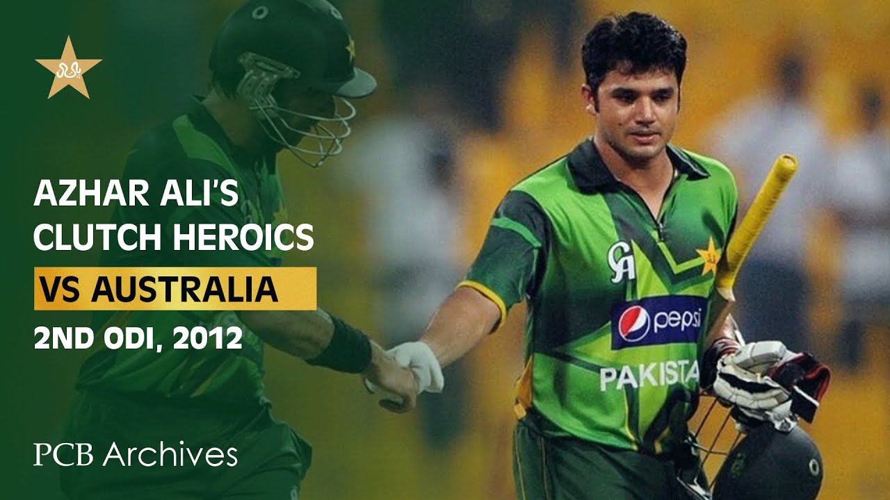 PCB Archive - Azhar Ali’s Clutch Heroics Crush Australia! ⚡| PAK vs AUS 2nd ODI, 2012 | PCB | M4B2A