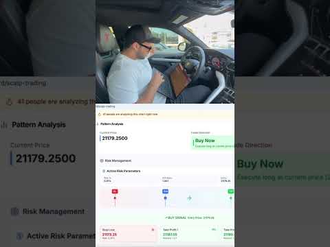 Day trader uses AI to get gas money #daytrading #cryptotrading #stocktrading #forextrading