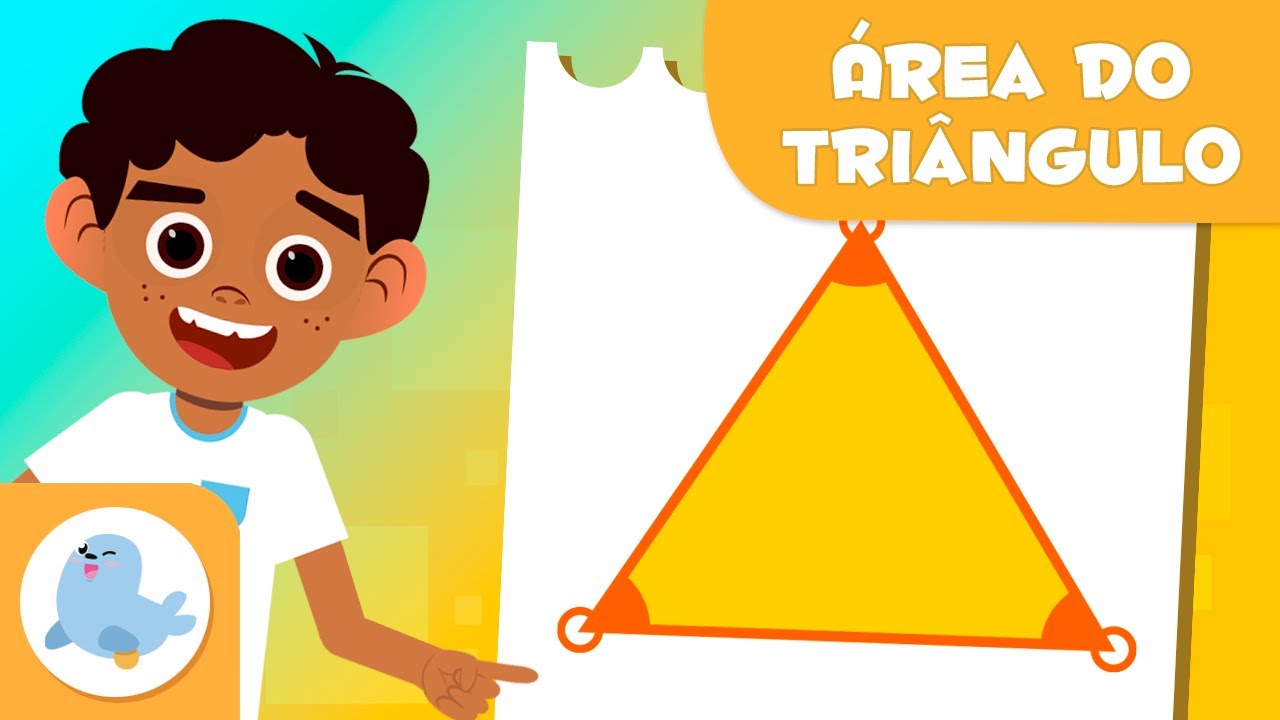 Aprenda de Forma Divertida: Como Calcular a Área do Triângulo 🔺 para Crianças