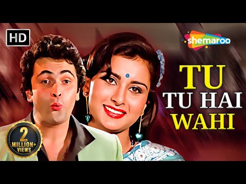 Tu Tu Hai Wahi | Yeh Vaada Raha 1982 | Asha Bhosle Hit Song | Rishi Kapoor, Poonam | 80s Love Songs