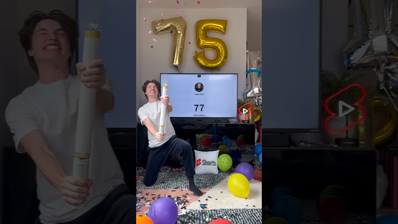 Thanks for 75 Subs! 🎉