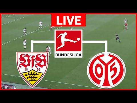 🔥VfB Stuttgart gegen Mainz 05 LIVE | Fußball-Bundesliga 25/26 | Realistisch Fußball Simulation