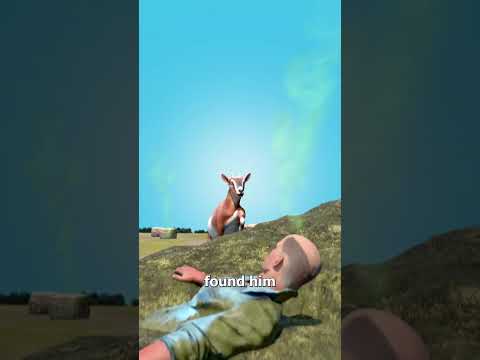 Buried In Manure And Saved By A Goat 😮