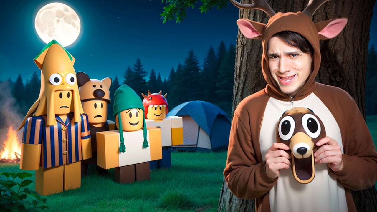 Стал злым оленем в 99 ночей и охочусь на детей!😈