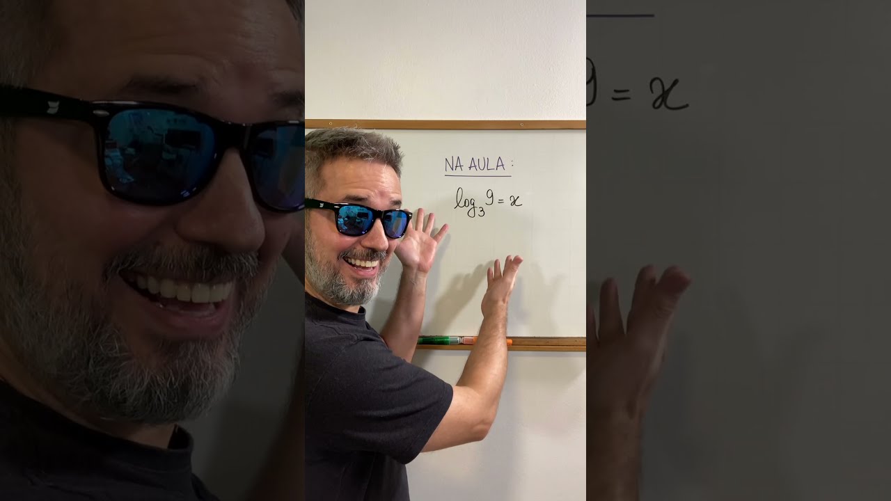 Na aula e na prova: Logaritmos! #shorts