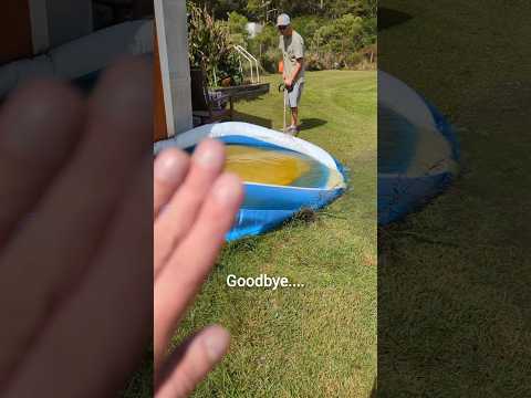 Goodbye Pool, See You Next Year! #shorts