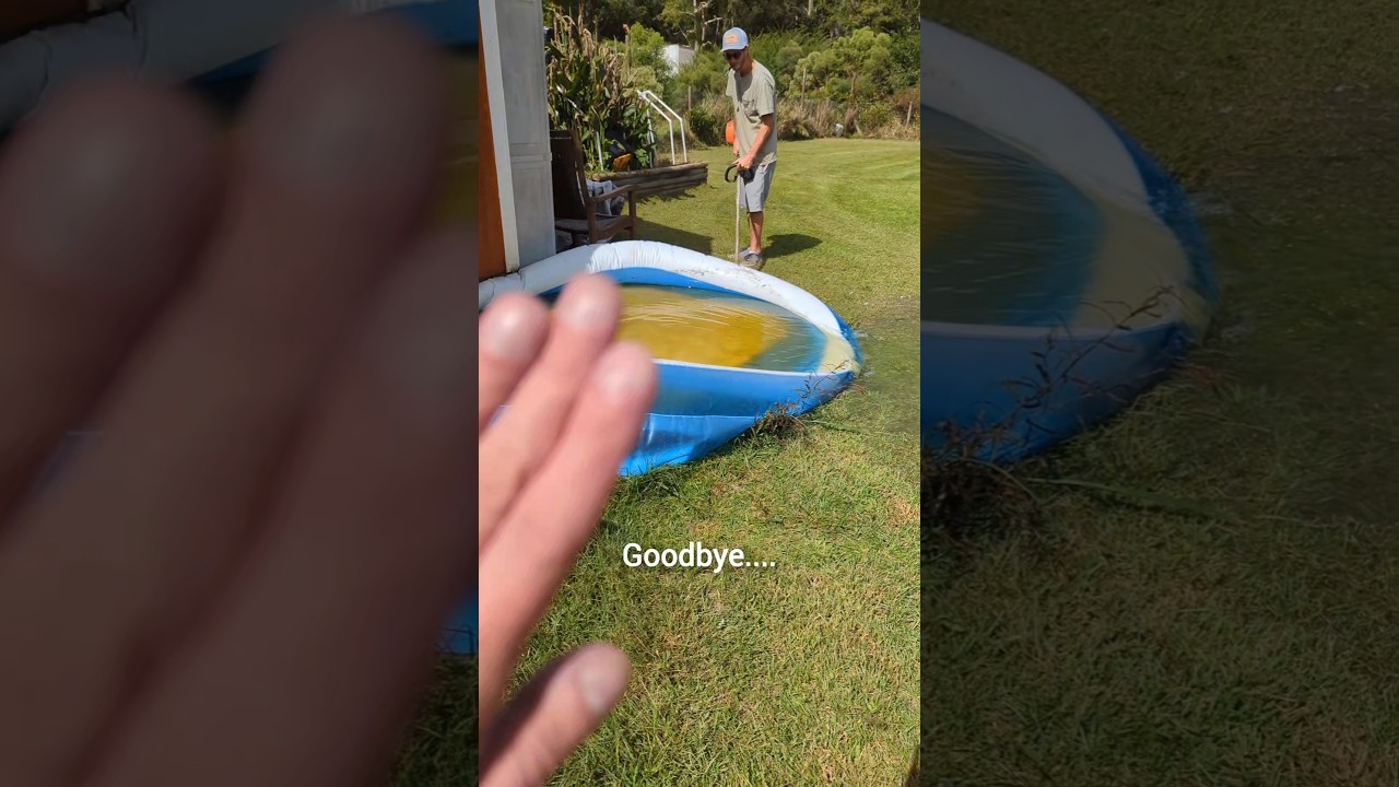 Farewell to the Pool Until Next Year! π #shorts