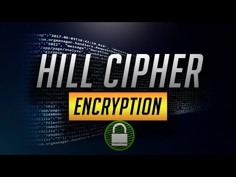 Hill cipher encryption in computer cryptography | hill cipher encryption with example