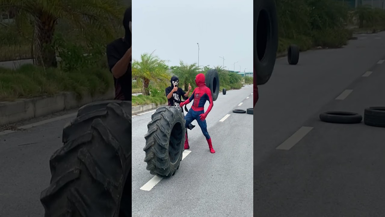 Spiderman's Hilarious Trick Goes Viral 🕷️
