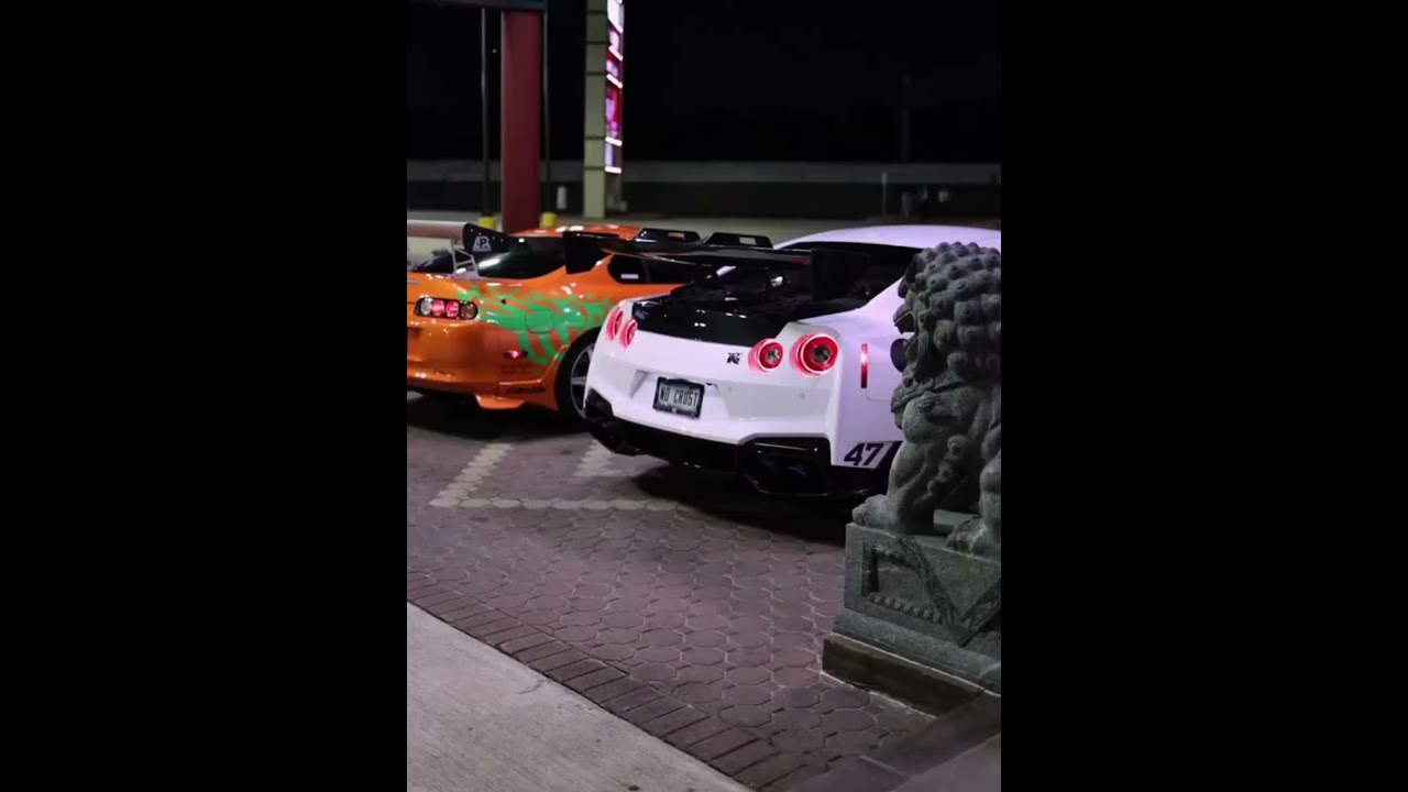 Supra MK4 vs Nissan GTR R35 🤔