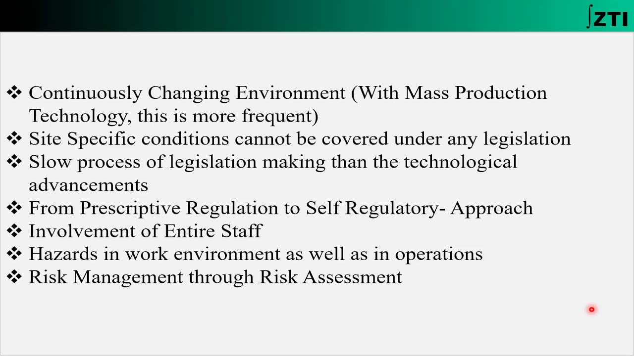 CMR 2017 Regulation 104 (Safety Management Plan)