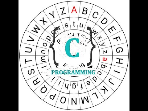 How To Implement Caesar Cipher With BruteForcing In C Programming | #Caesarcipher