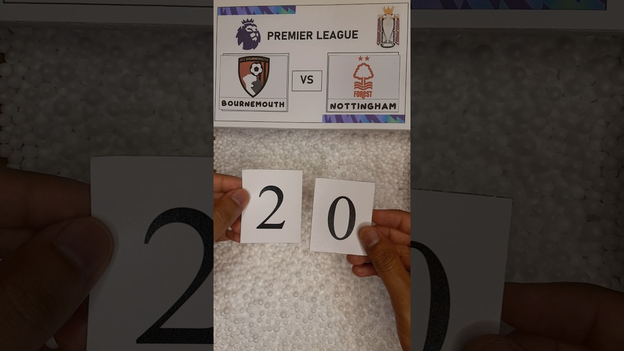 Bournemouth Secures 2-0 Victory Over Nottingham Forest ⚽