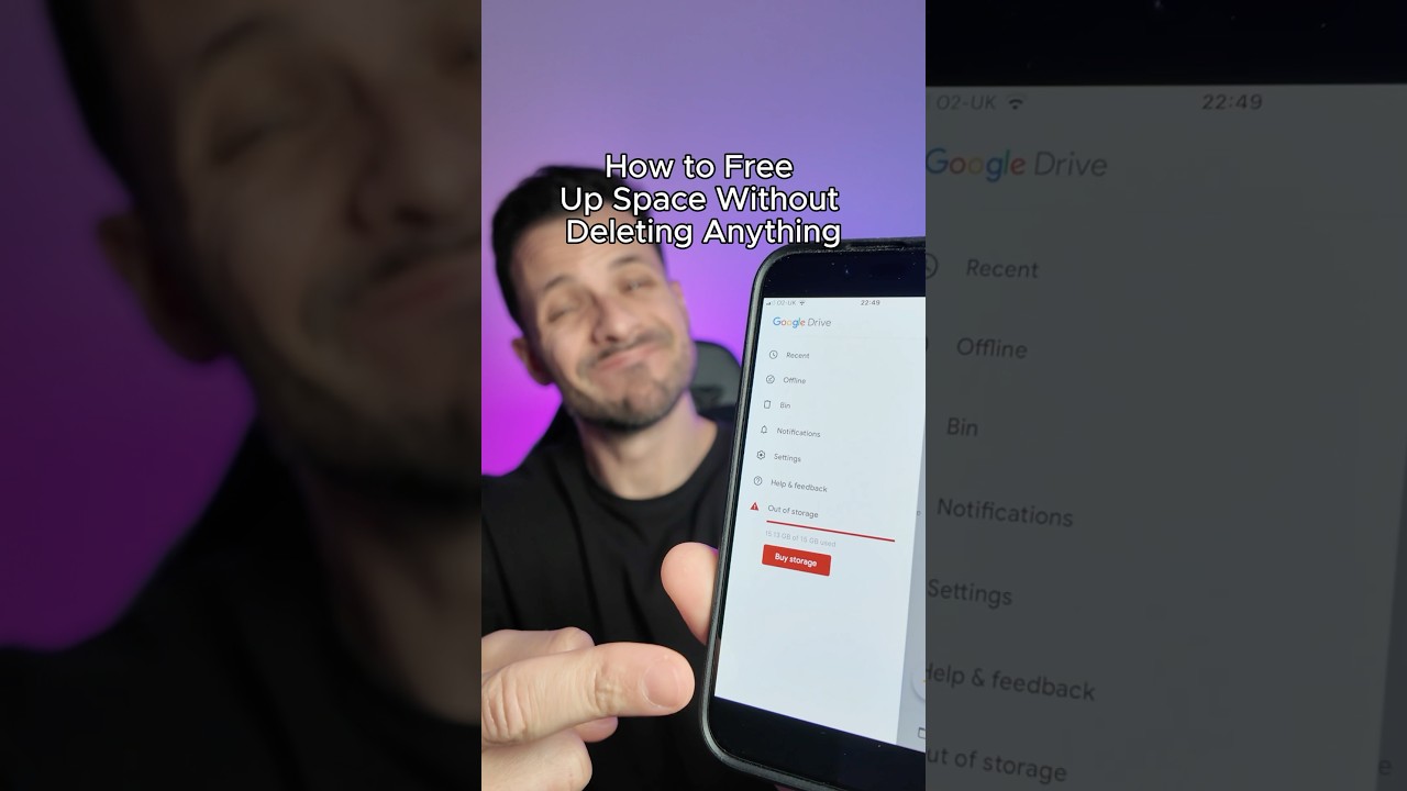Top Tips to Free Up Space on Google Drive π