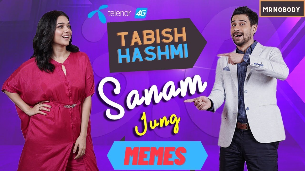 Tabish Hashmi Memes & Interview with Sanam Jung π€