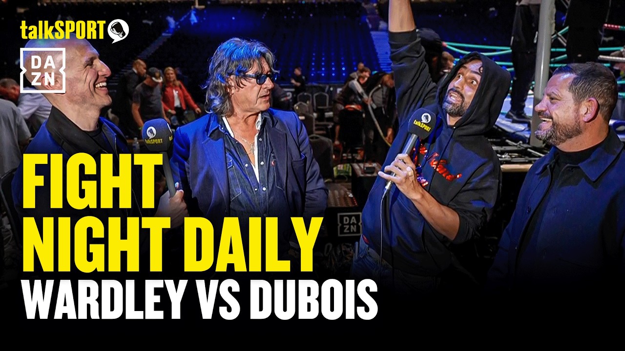 Dubois Knocks Out Wardley! 🥊 Fight Night Reaction