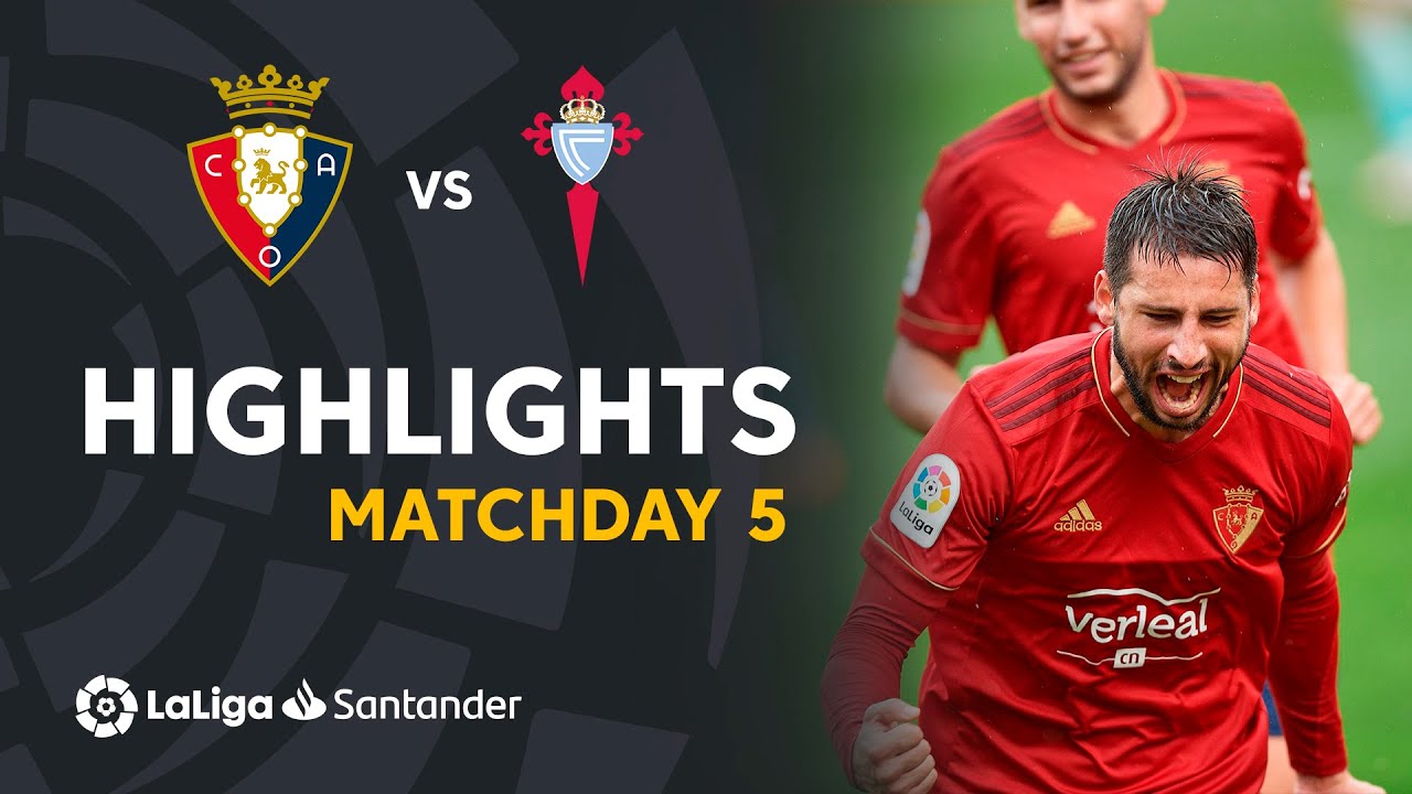 Osasuna Beats Celta 2-0 with Key Goals ⚽