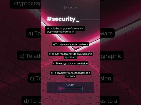 What is the purpose of a nonce in cryptographic protocols?