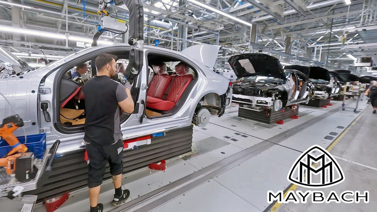 Mercedes-Maybach S-Class Production in Sindelfingen 🇩🇪