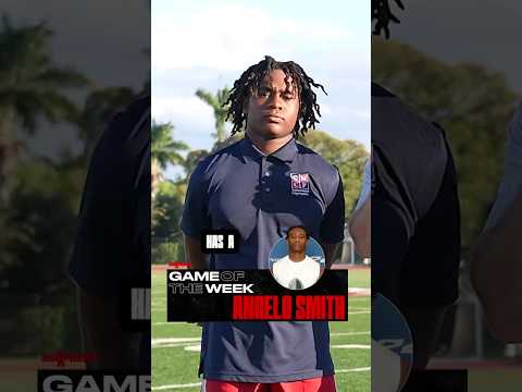 Jeremiah Smith's brother Angelo is a lockdown DB 🙅♂️ 🏈 #shorts